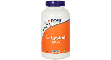 Now L Lysine 500mg Capsules