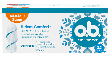 OB ProComfort Tampons Super