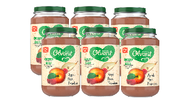 Olvarit 12m+ Appel Peer Framboos