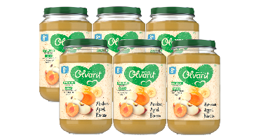 Olvarit 8m+ Abrikoos Appel Banaan