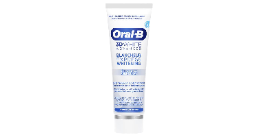Oral-B 3D White Advanced Express Whitening Fresh Glow Tandpasta
