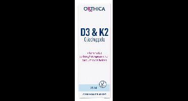 Orthica D3 & K2 Oliedruppels