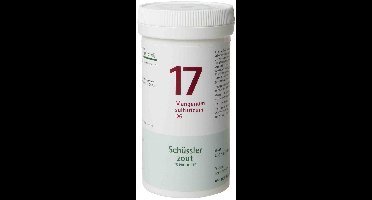 Pfluger Celzout 17 Manganum Sulfuricum D6 Tabletten