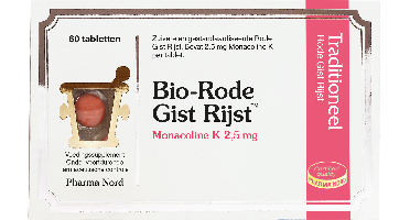 Pharma Nord Bio-Rode Gist Rijst Tabletten