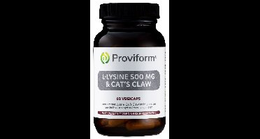 Proviform L-Lysine 500mg & Cat's Claw Vegicaps