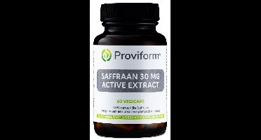 Proviform Saffraan 30mg Active Extract Vegicaps