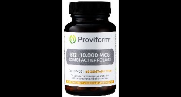 Proviform Vitamine B12 10000 Mcg Combi Zuigtabletten