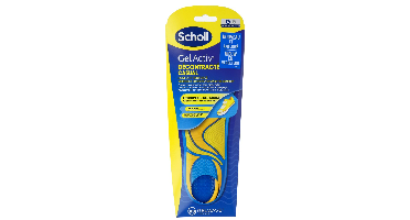 Scholl GelActiv Inlegzolen Casual S Maat 35.5-40.5