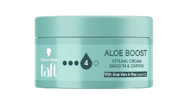 Schwarzkopf Taft Aloe Boost Smooth & Caring Styling Cream