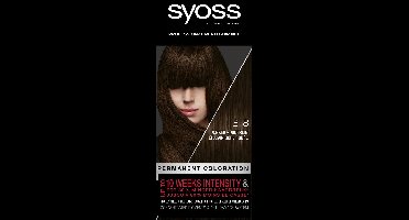 Syoss Color Salonplex 3-8 Donker Goudbruin