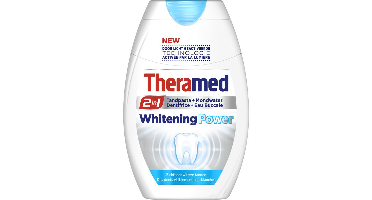 Theramed 2in1 Whitening Power Tandpasta + Mondwater