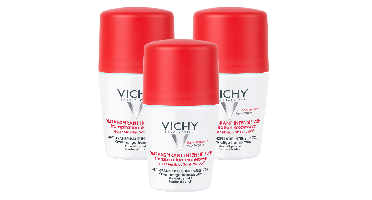 Vichy Deodorant Overmatige Transpiratie Roller 72h - Multiverpakking