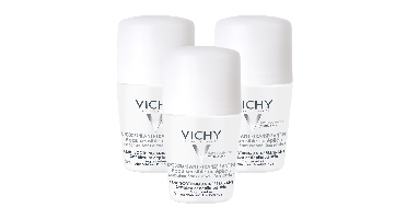 Vichy Deodorant Roller Gevoelige Huid - Multiverpakking
