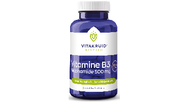 Vitakruid Vitamine B3 Niacinamide 500 mg Flush Free