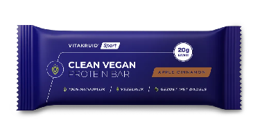Vitakruid Clean Vegan Protein Bar Apple Cinnamon