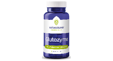 Vitakruid Glutazyme oa Spijsverteringsenzymen en L-Glutamine Tabletten