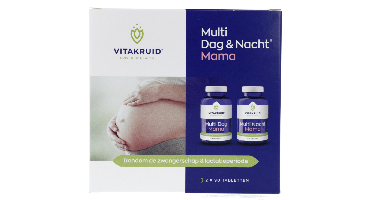 Vitakruid Multi Dag & Nacht Mama 100% Vegan 2 x 90