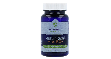 Vitakruid Multi Nacht Man 50+ 100% Vegan 30