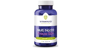 Vitakruid Multi Nacht Vrouw 50+ 100% Vegan