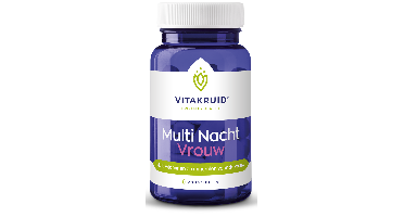Vitakruid Multi Nacht Vrouw 100% Vegan 30