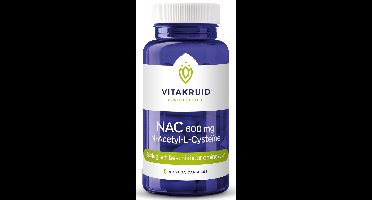 Vitakruid NAC 600 mg N-Acetyl-L-Cysteïne 60