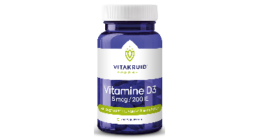 Vitakruid Vitamine D3 5 mcg / 200 IE Tabletten