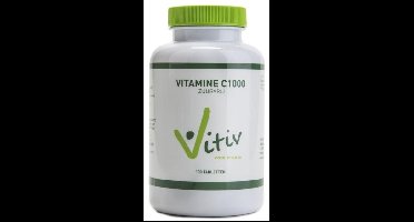 Vitiv Vitamine C1000 Zuurvrij Tabletten
