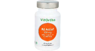 Vitortho Vitamine B2 Actief 100mg Vegicaps