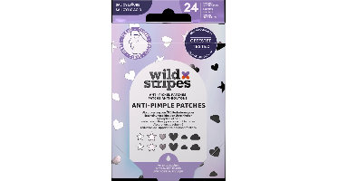 Wild Stripes Pleister Anti-Pimple Patches Holo Clear