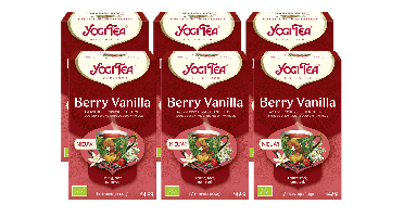 Yogi Tea Berry Vanilla Thee Voordeelverpakking
