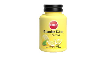 Roter Vitamine C Tabletten Citroensmaak