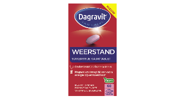 Dagravit Weerstand Suikervrije Kauwtabletten