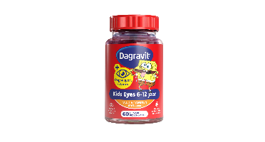 Dagravit Oogsupport Kids Eyes 6-12 Jaar Multivitaminen met Luteïne Gummies