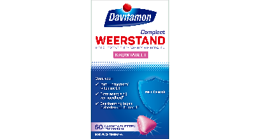 Davitamon Compleet Weerstand Kauwvitamines Bosvruchten