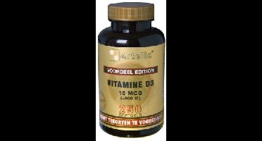 Artelle Vitamine D3 15mcg Softgels 250st
