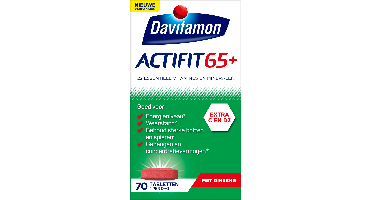 Davitamon Actifit 65 Plus Ginseng Tabletten