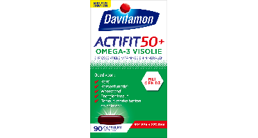 Davitamon Actifit 50+ Omega-3 Visolie Capsules