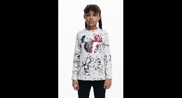 Mickey™ T-shirt met pailletten - WHITE - 5/6