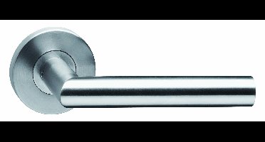 Intersteel Deurkruk Jura hoek 90° op rozet EN1906/4 - RVS