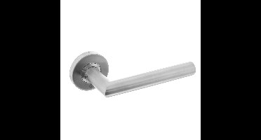 Intersteel deurkruk Jura op rozet verdekt ø53x10mm - RVS