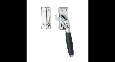 Intersteel Raamsluiting rechts Ton 400 SKG1 afsluitbaar - chroom/ebbenhout