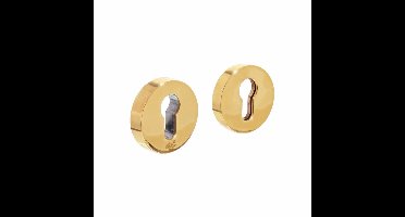 Intersteel Veiligheidsrozet SKG3 - messing ongelakt