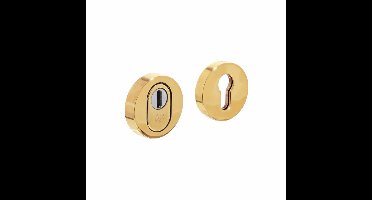 Intersteel Veiligheidsrozet SKG3 met kerntrekbeveiliging - messing ongelakt