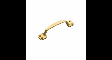 Intersteel Handgreep 130mm - messing ongelakt