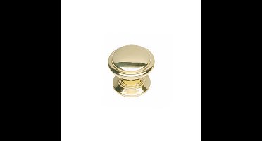 Intersteel Meubelknop afgerond ø32mm - messing gelakt