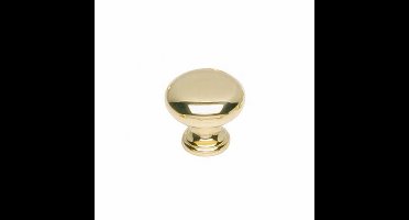 Intersteel Meubelknop paddenstoel ø25mm - messing gelakt