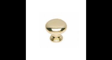 Intersteel Meubelknop paddenstoel ø30mm - messing gelakt