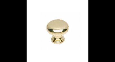 Intersteel Meubelknop paddenstoel ø40mm - messing gelakt