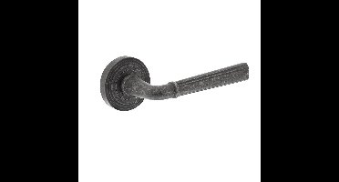 Intersteel Deurkruk Bellevue op rozet - oud grijs