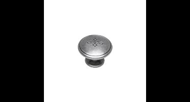 Intersteel Meubelknop bloem ø30mm - oud grijs